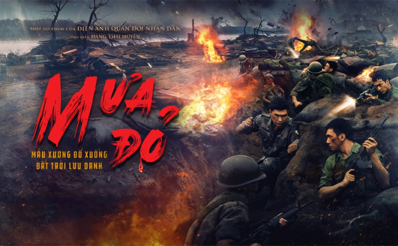 Xem phim "Mưa Đỏ" hướng tới Ngày Quân đội nhân dân Việt Nam
