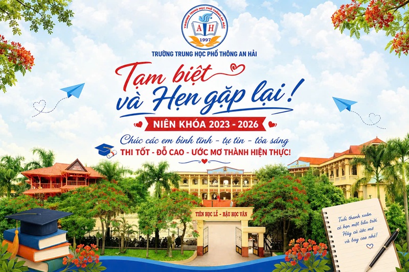 Lời dặn dò học sinh lớp 12, Khóa 2023–2026