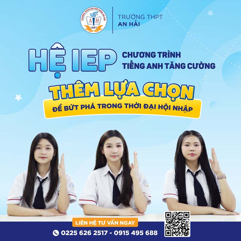 Chương trình tiếng Anh tăng cường (Hệ IEP) – Thêm lựa chọn để bứt phá trong thời đại hội nhập